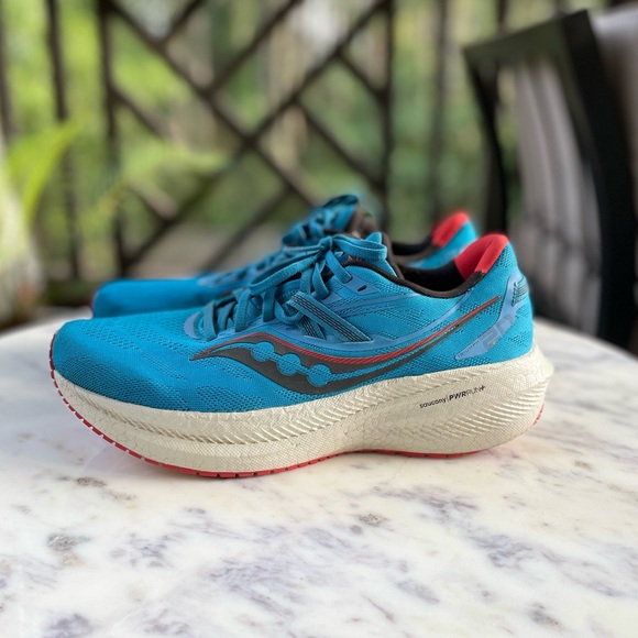 Saucony Endorphin Shift 2 Men’s Running Shoes | Blue/Red | Size 9.5 - Picture 8 of 14